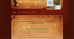 Desktop Screenshot of culliton.org