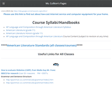Tablet Screenshot of culliton.org