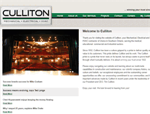 Tablet Screenshot of culliton.com